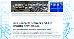 Desktop Screenshot of concretescanner.com